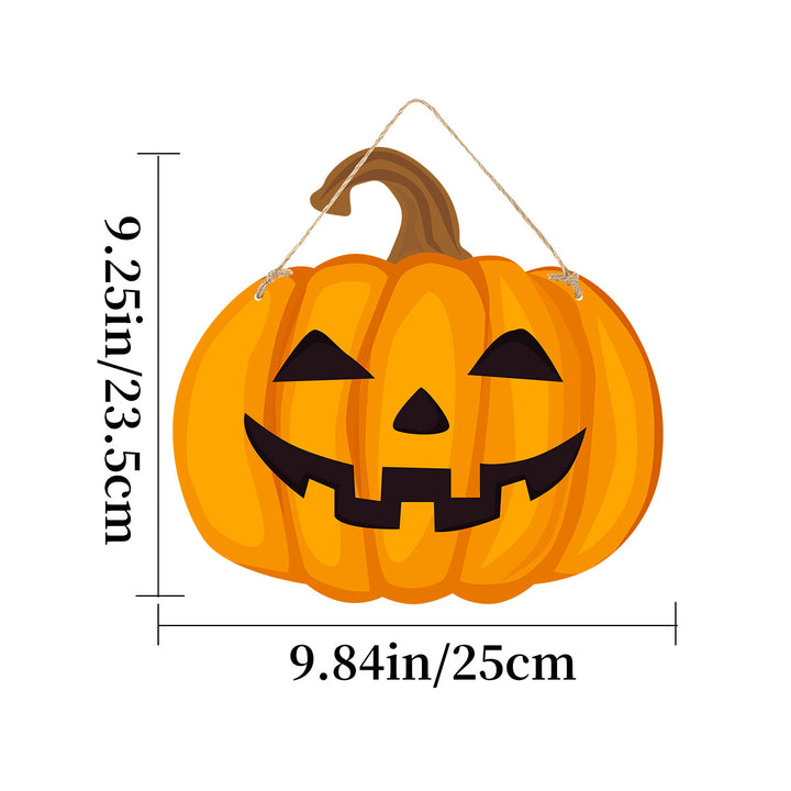 Haunted House Sign - Pumpkin