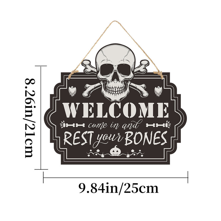 Haunted House Sign - Wansheng Skull