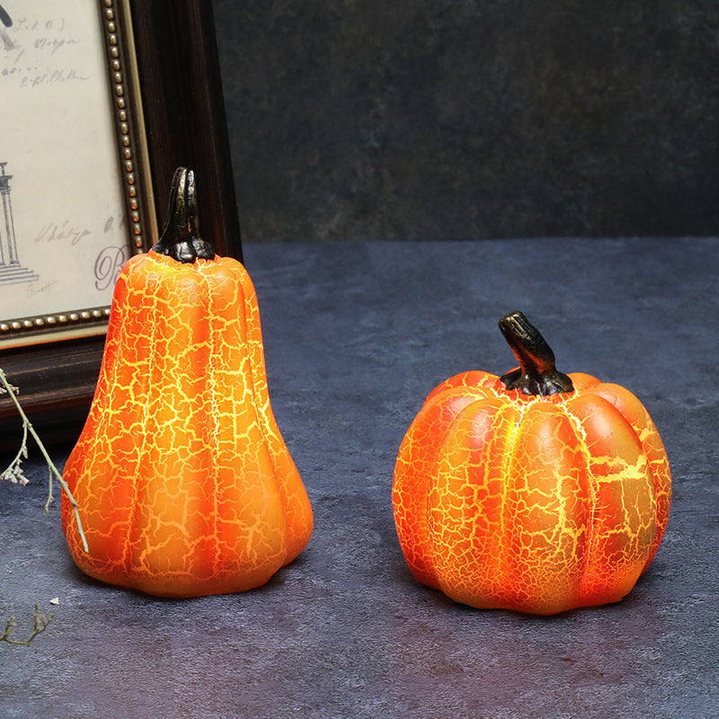 Halloween Pumpkin Lamp - Medium
