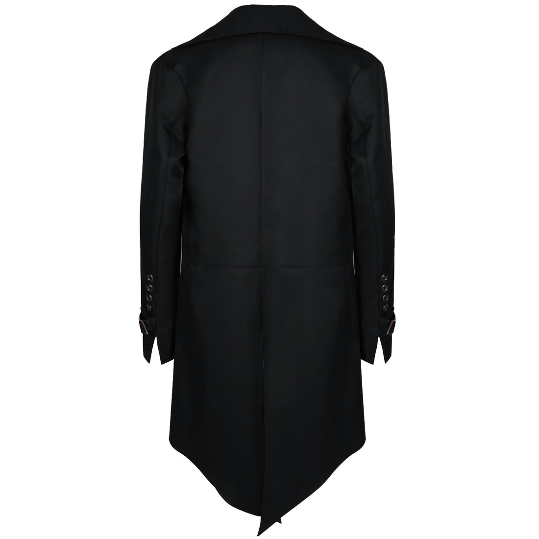 Gothic Punk Coat with Tail - Blue