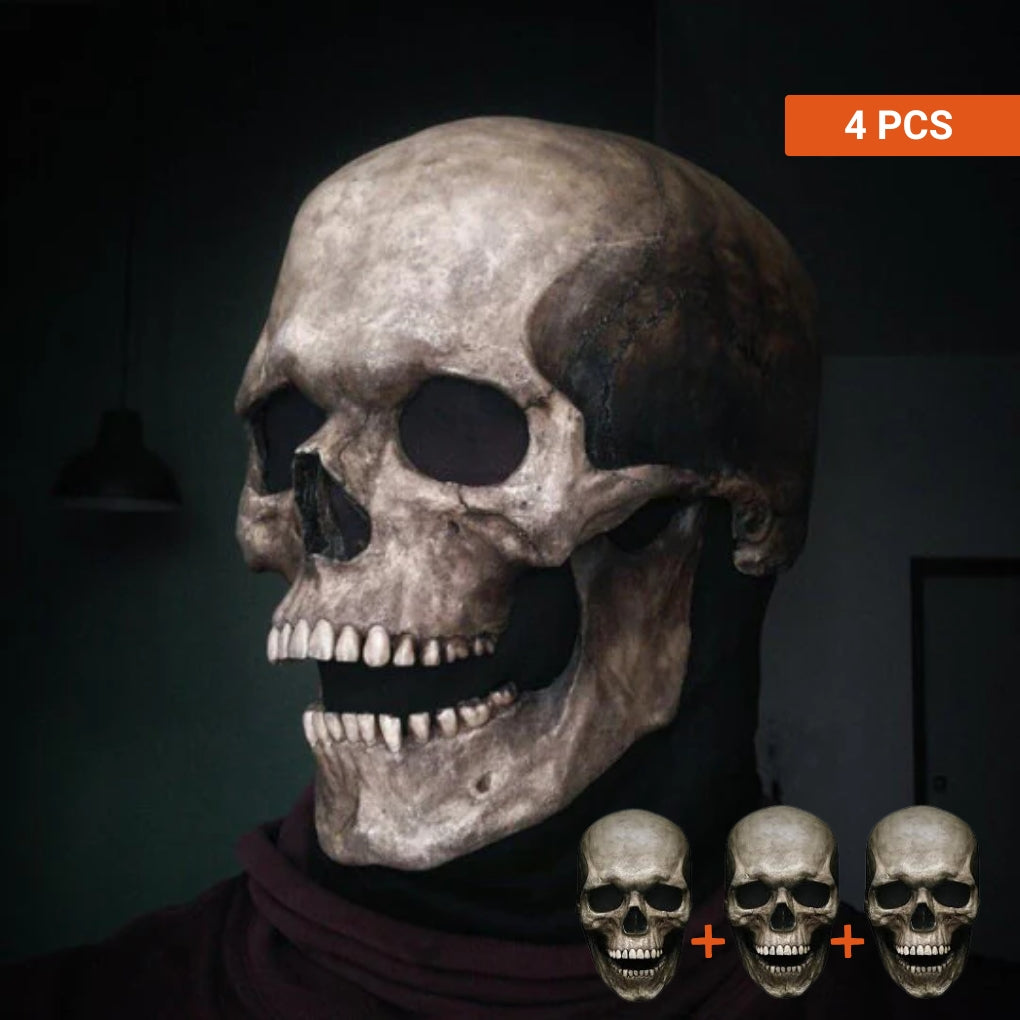 Mobile Mask Halloween Skull - Dark