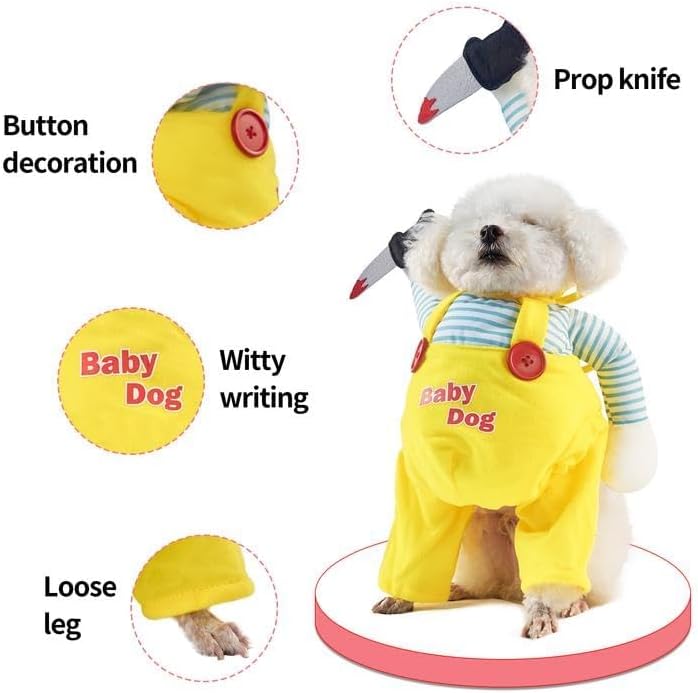 Costume Favorite Pet - Halloween Yellow Sword