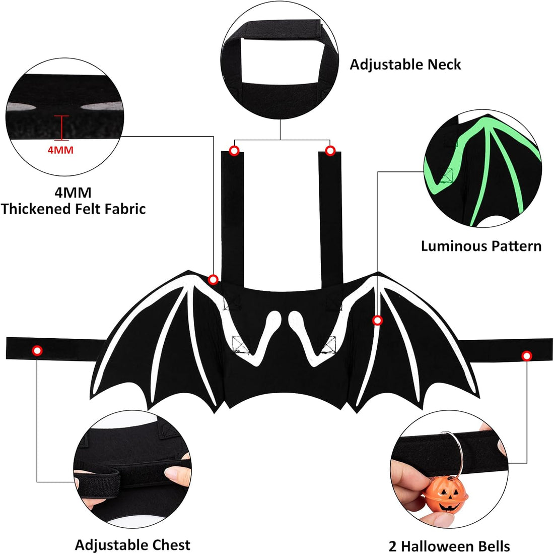 Costume Favorite Pet - Big Wings