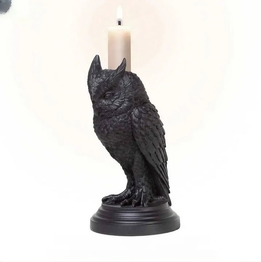 Gothic Halloween Candle Holder Ornament