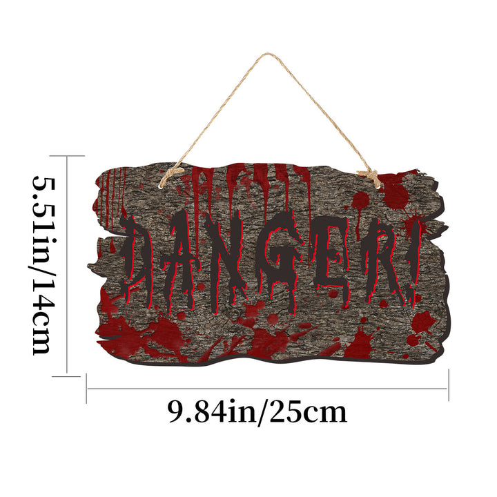 Haunted House Sign - Danger