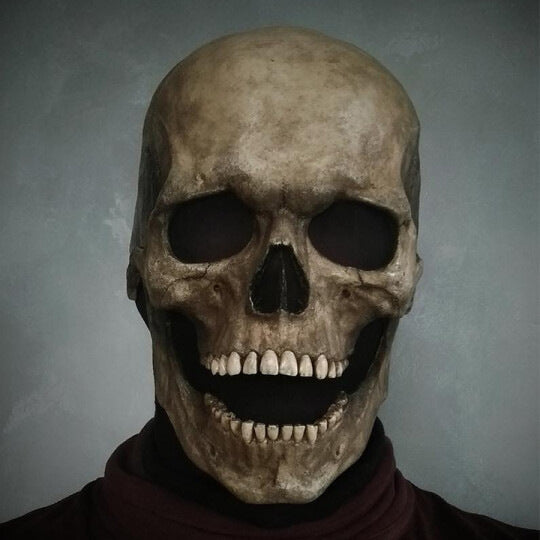 Mobile Mask Halloween Skull - Dark