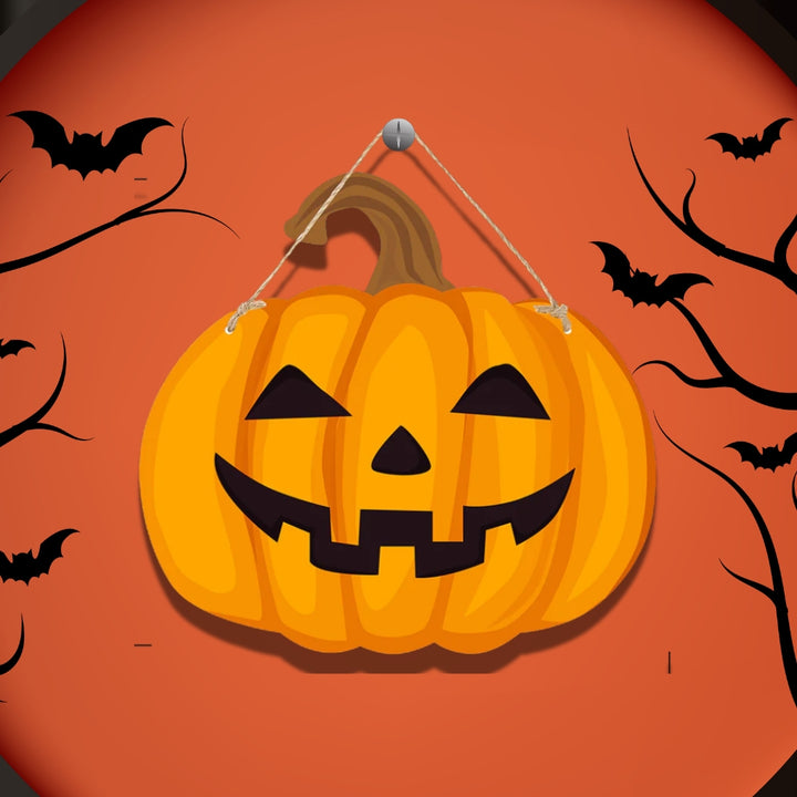Haunted House Sign - Pumpkin
