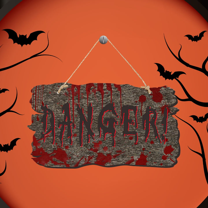 Haunted House Sign - Danger