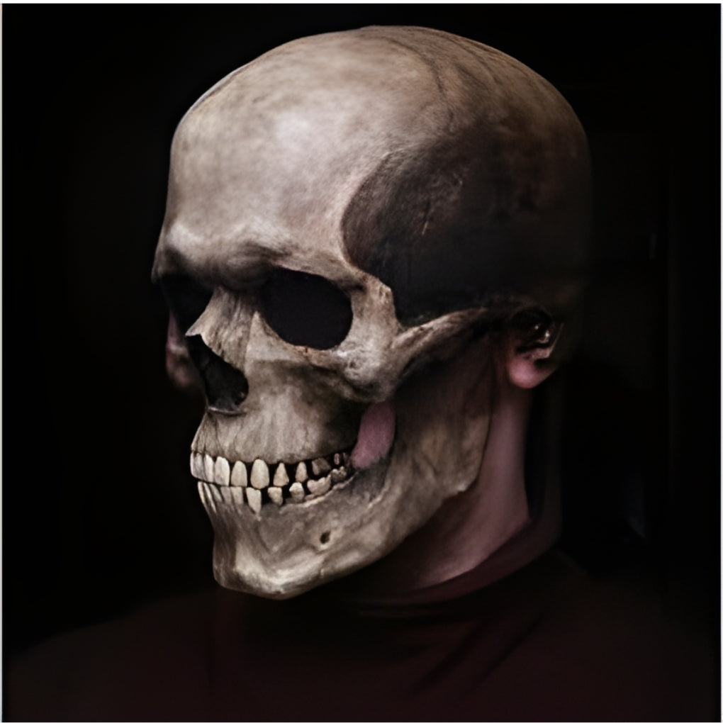 Mobile Mask Halloween Skull - Dark