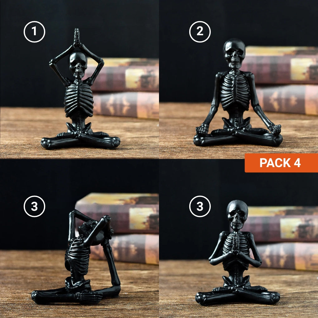 Horror Table Decor - Halloween Yoga Pack black