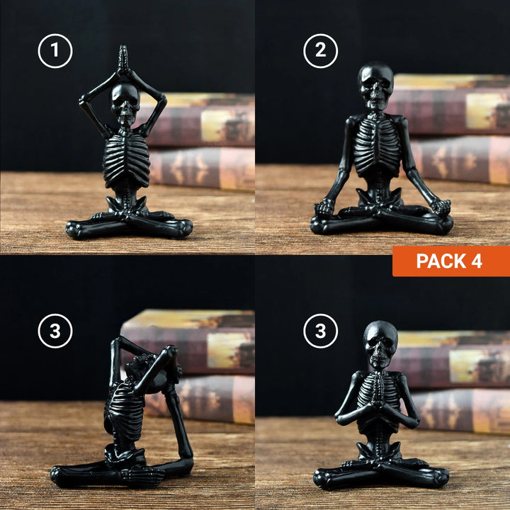 Horror Table Decor - Halloween Yoga Pack black