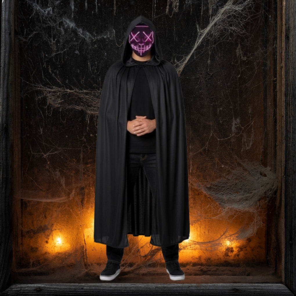 Wizard Cloak Black - Halloween Costumes