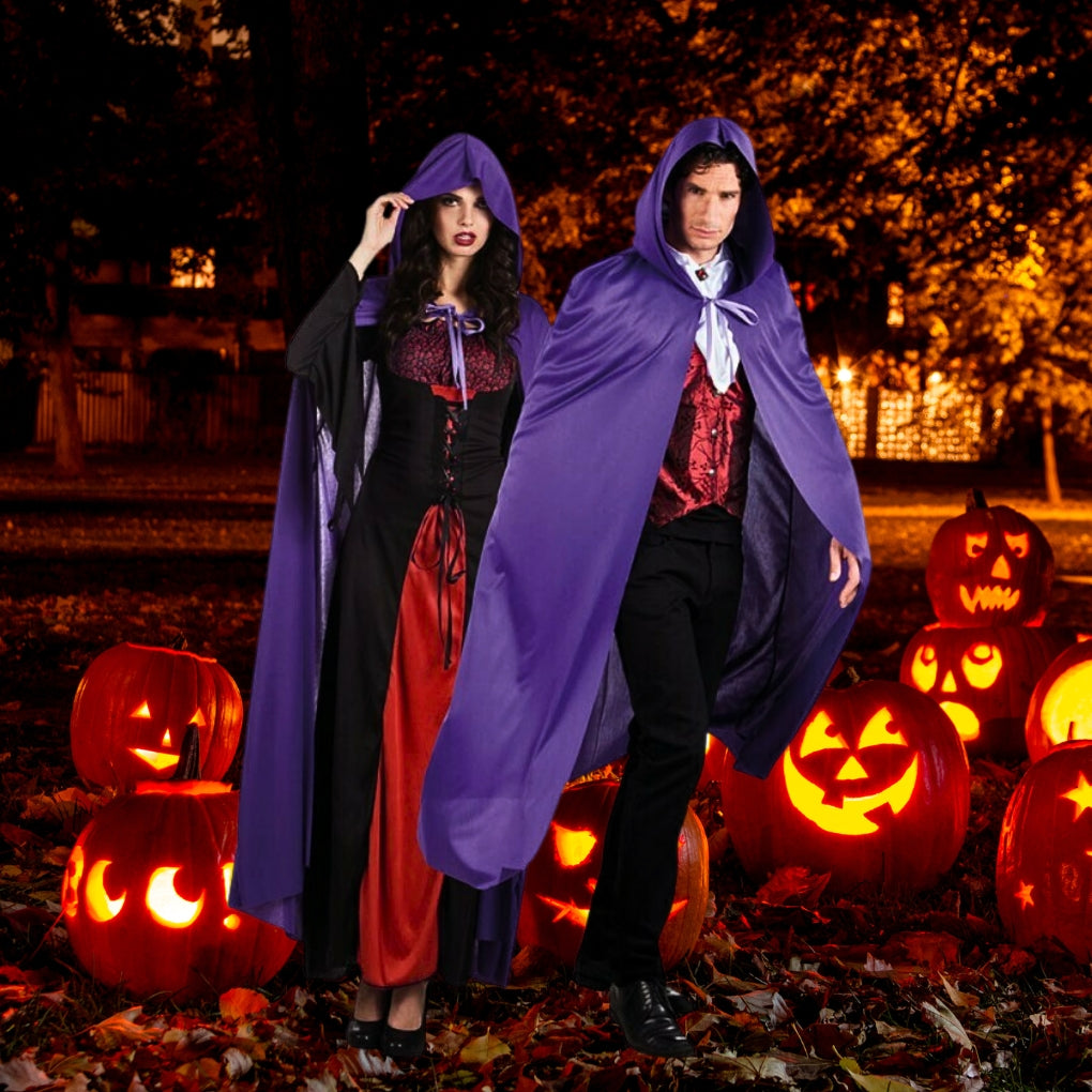 Wizard Cloak Purple - Halloween Costumes