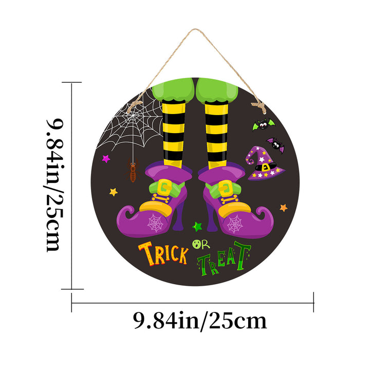 Haunted House Sign - Wansheng Witch Leg