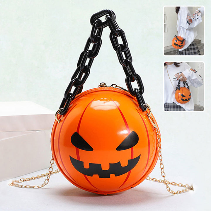 Handbag - Halloween Pumpkin Ball