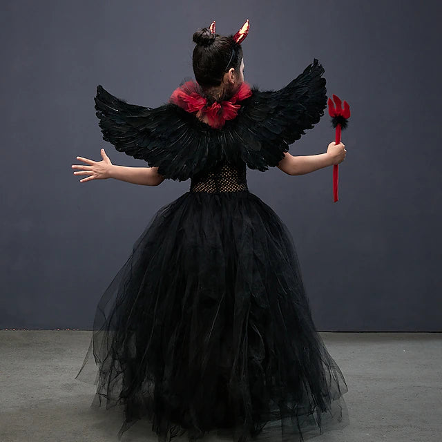 Halloween Little Devil Cosplay Gothic Dress