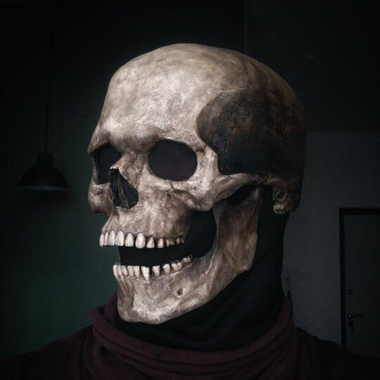 Mobile Mask Halloween Skull - Dark