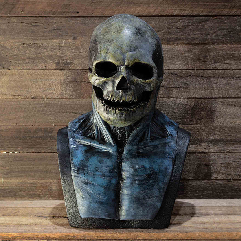 Black Skull Mask - Latex