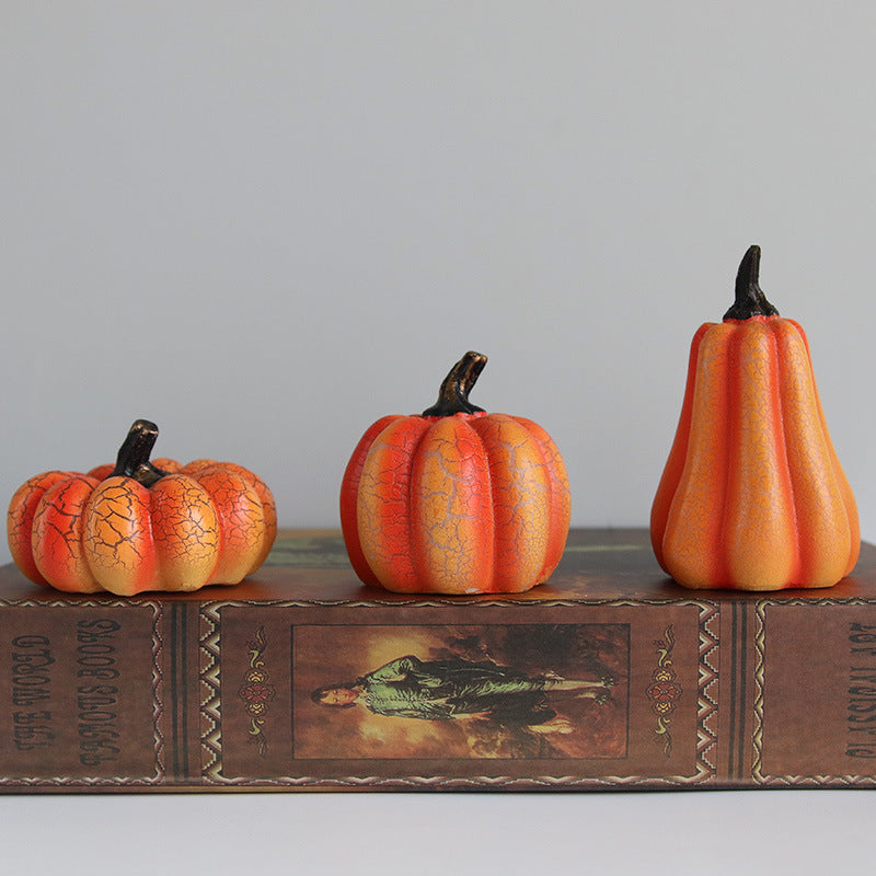 Halloween Pumpkin Lamp - 3 Piece Package