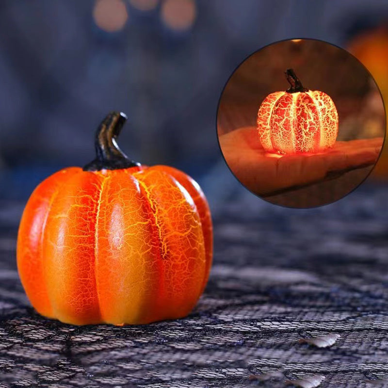 Halloween Pumpkin Lamp - Medium